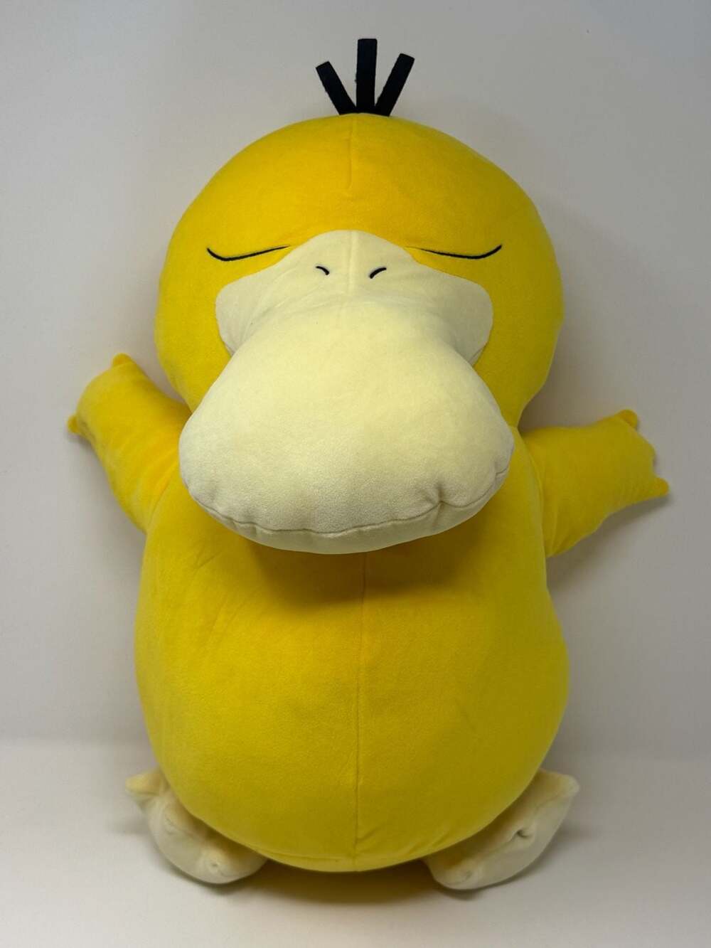 Pokemon Center Psyduck Plush Sleeping 18 In